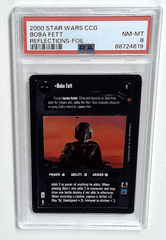 V1186: 2000: BOBA FETT: REFLECTIONS: FOIL: PSA 8: NM-MT: 88724619